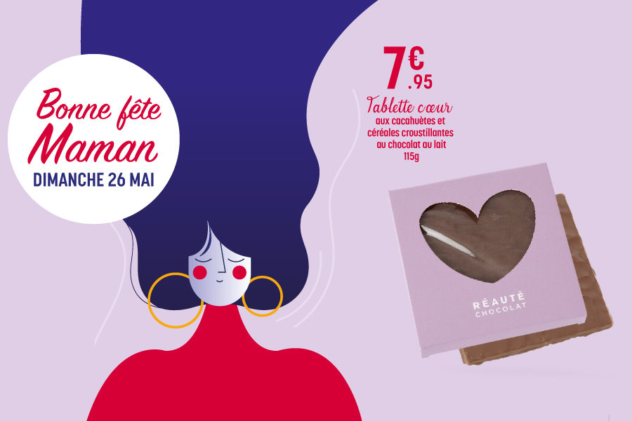 Célébrez l'amour maternel avec Réauté Chocolat : des délices gourmands pour la Fête des Mères !