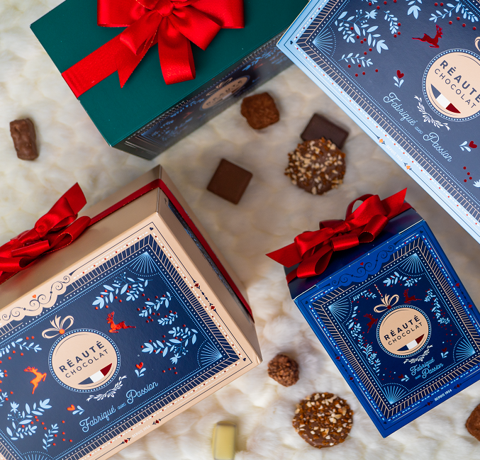 Notre blog - Des cadeaux de Noël magiques chez Réauté Chocolat !