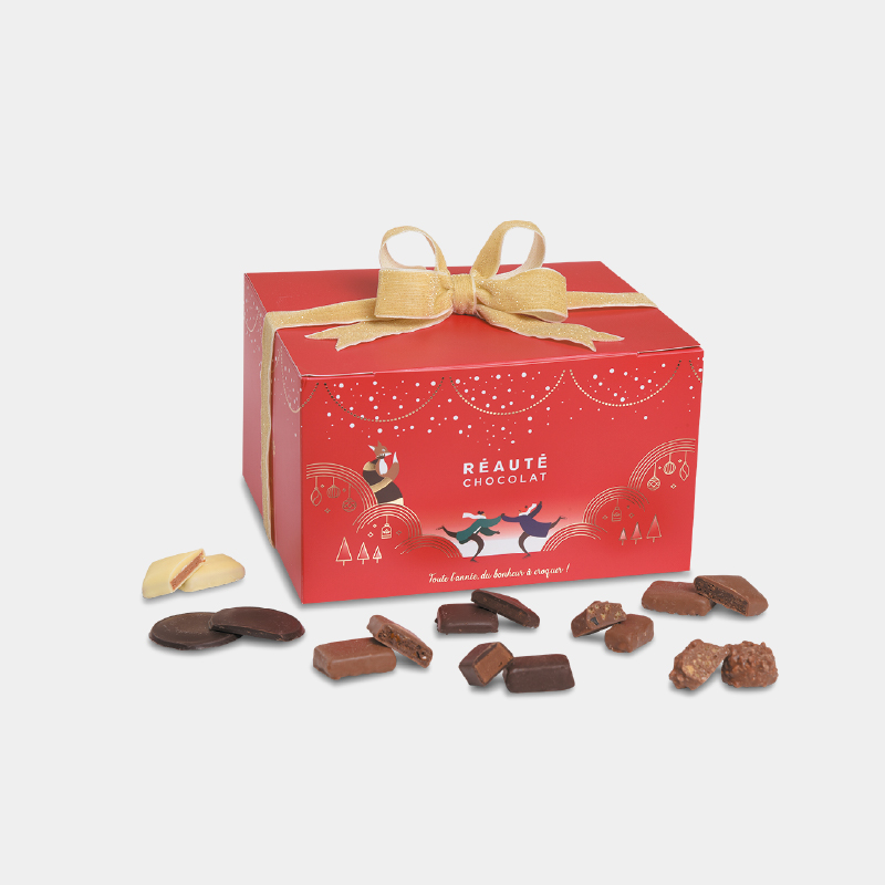 Tous les produits du moment - Chocolats - Coffret noel chaleureux 8 sachets
