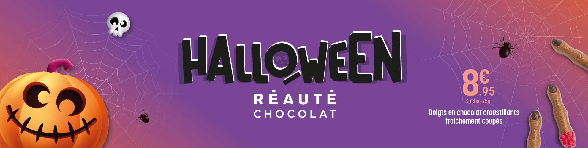 Halloween : trembler de gourmandise !